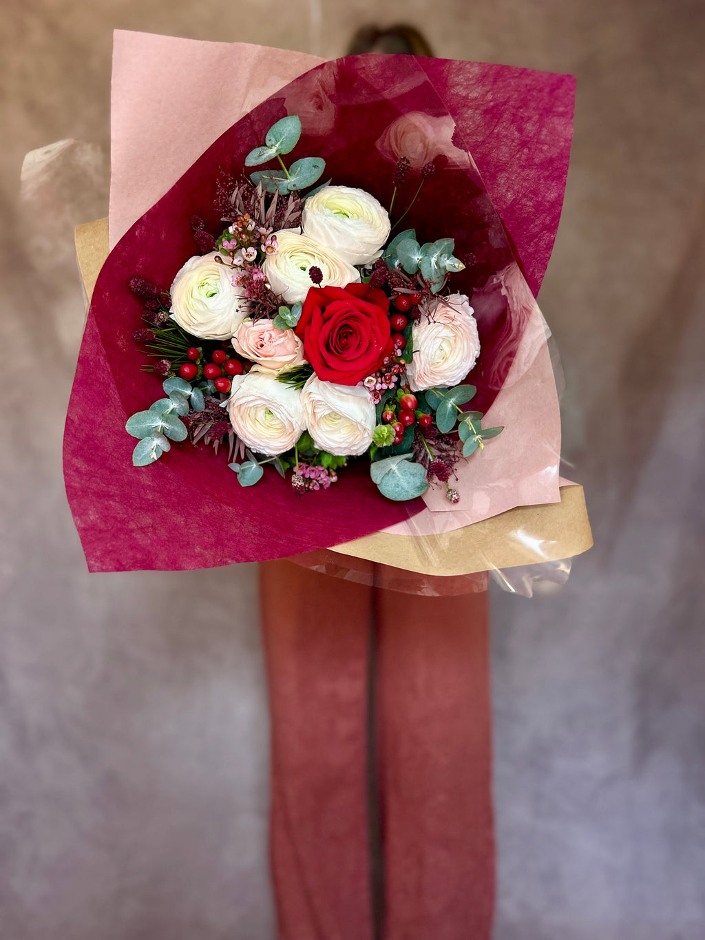Bouquet rouge S
