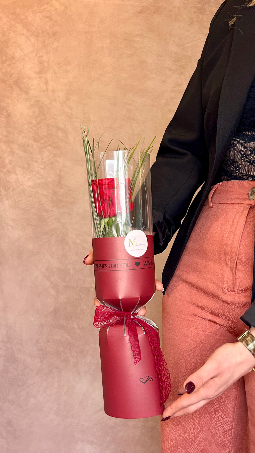 Rose à l’unité S