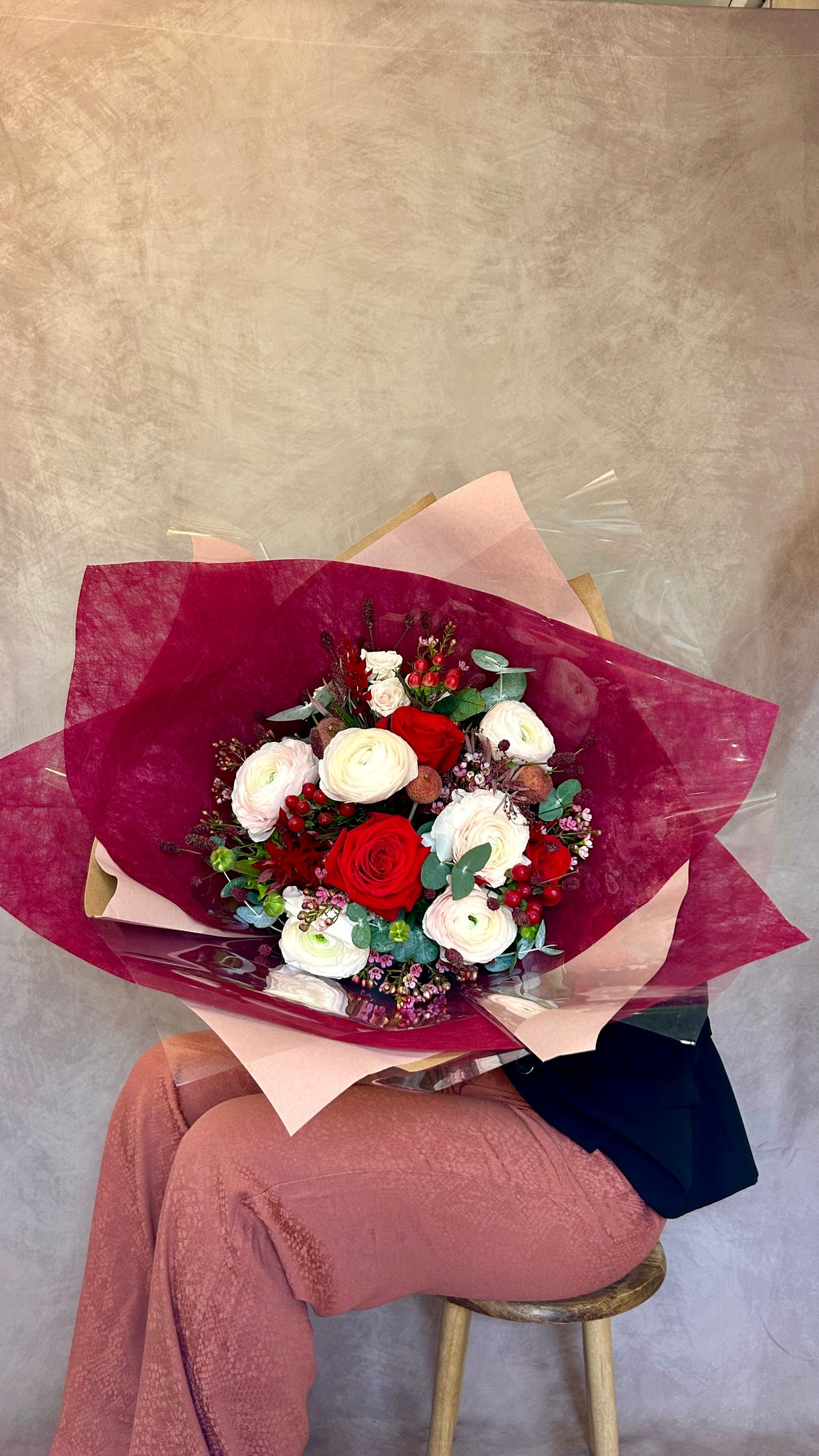 Bouquet rouge M