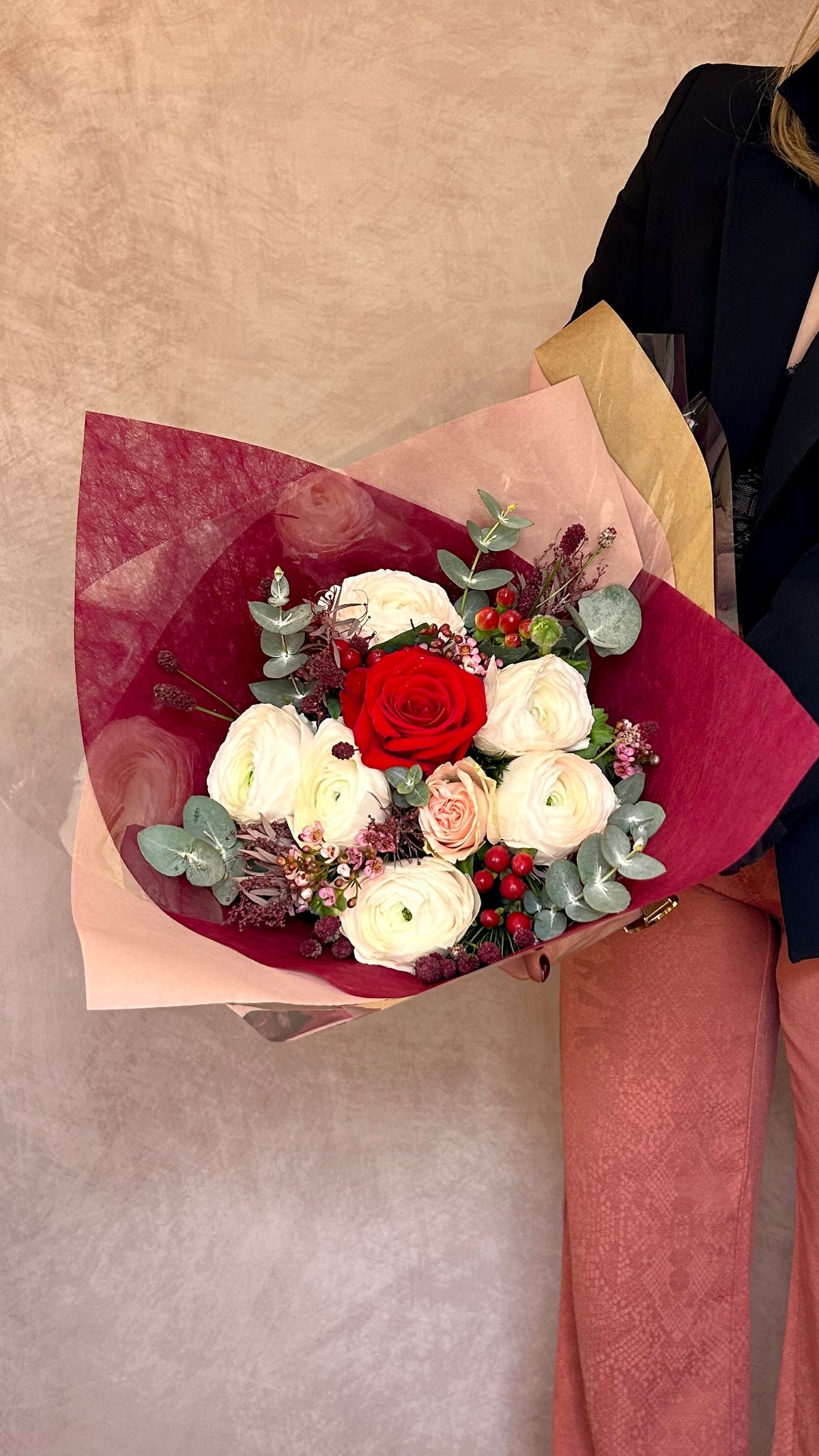 Bouquet rouge S